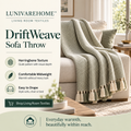 LUNIVAREHOME™ DriftWeave Sofa Throw