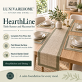 LUNIVAREHOME™ HearthLine Table Runner and Placemat Set