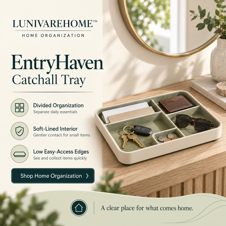LUNIVAREHOME™ EntryHaven Catchall Tray