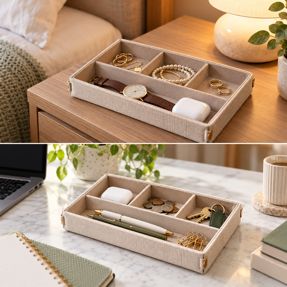 LUNIVAREHOME™ EntryHaven Catchall Tray